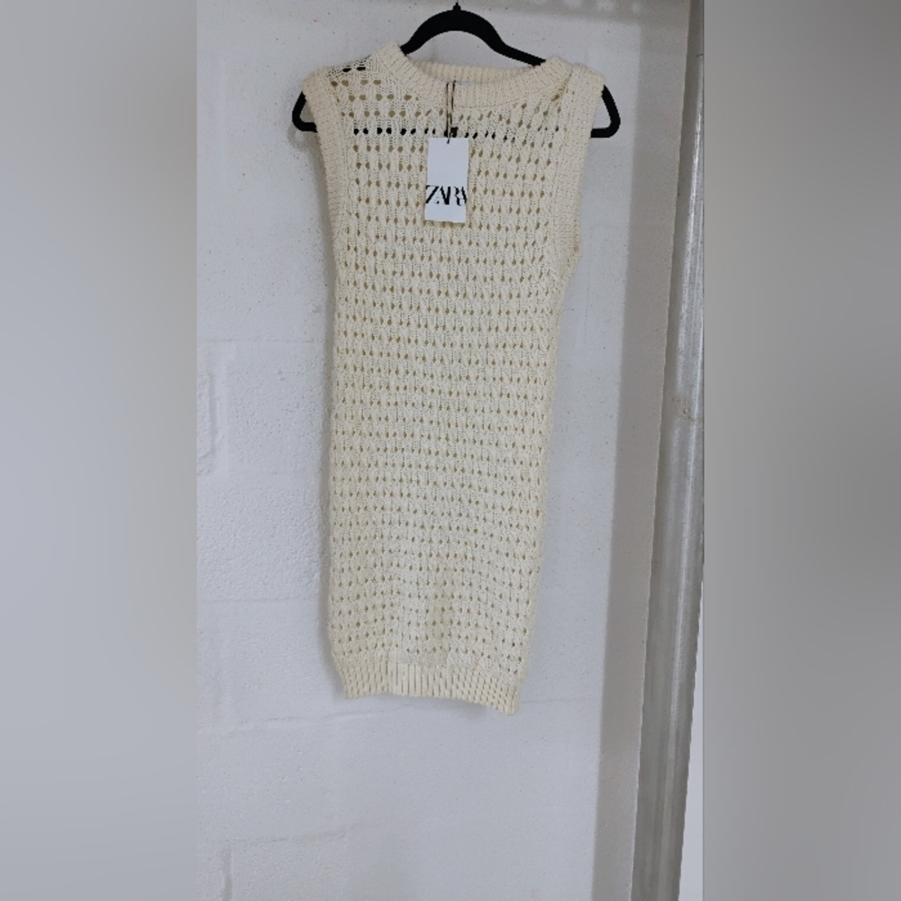 Zara Openwork Knitted Dress - Picture 3 of 3